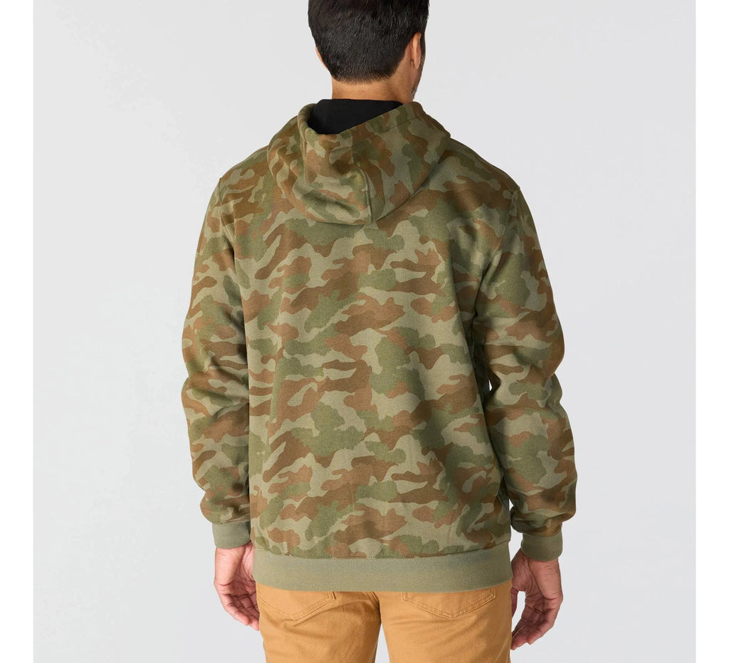 Men's Camo Pullover Hoodie - Green