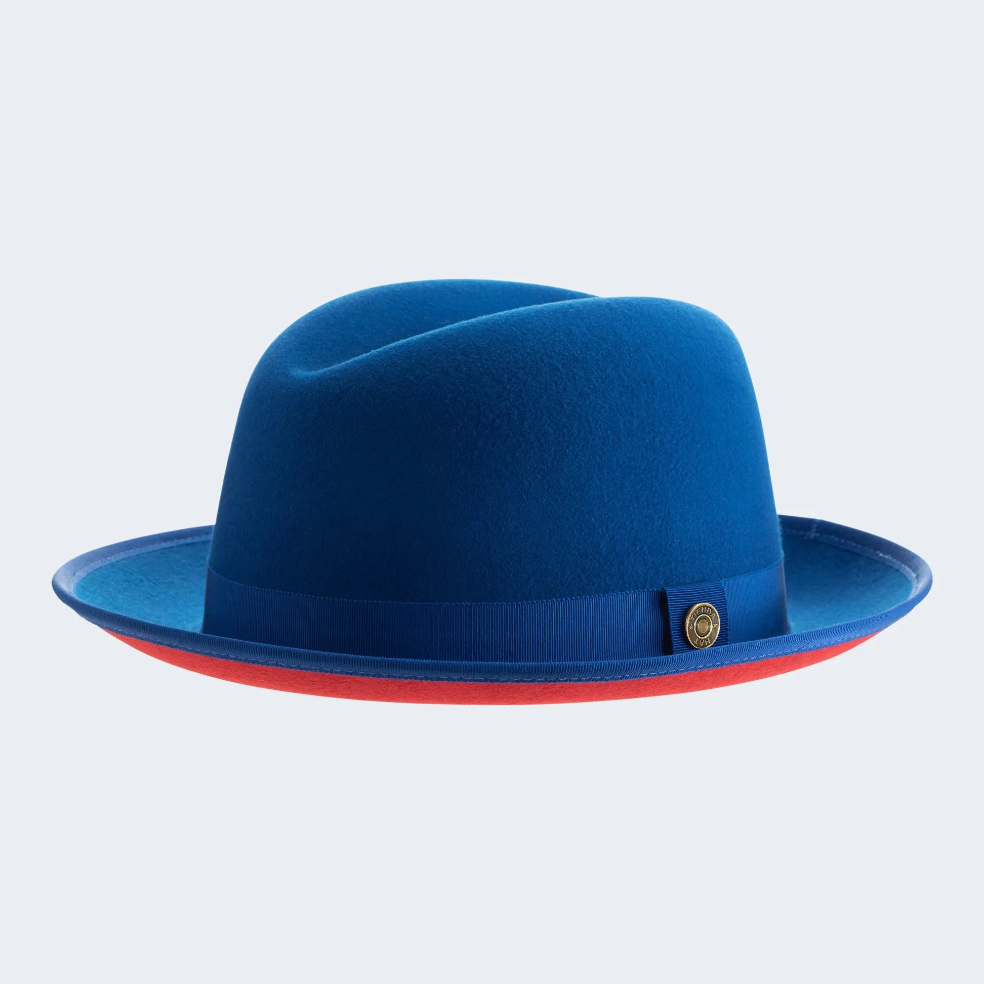 Classic Center-Creased Fedora-King (True Blue)