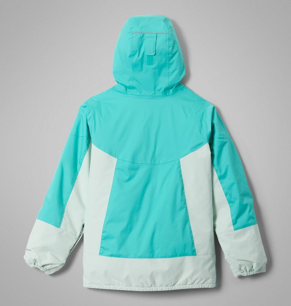 Girls' Waterproof Insulated Ski Jacket - Pink Red