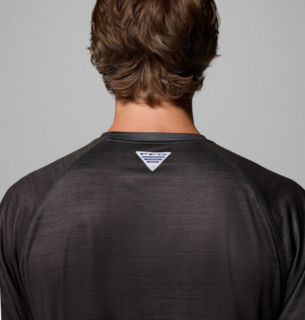 Men's Heather Long-Sleeve Team Logo Shirt - Gray