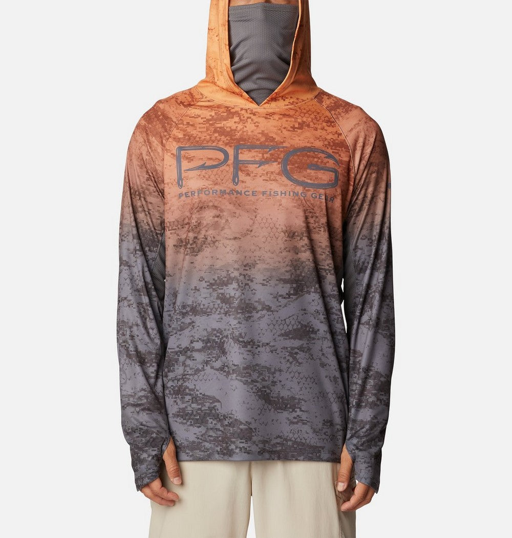Men's Ventilated UPF 50 Sun Hoodie - Teal