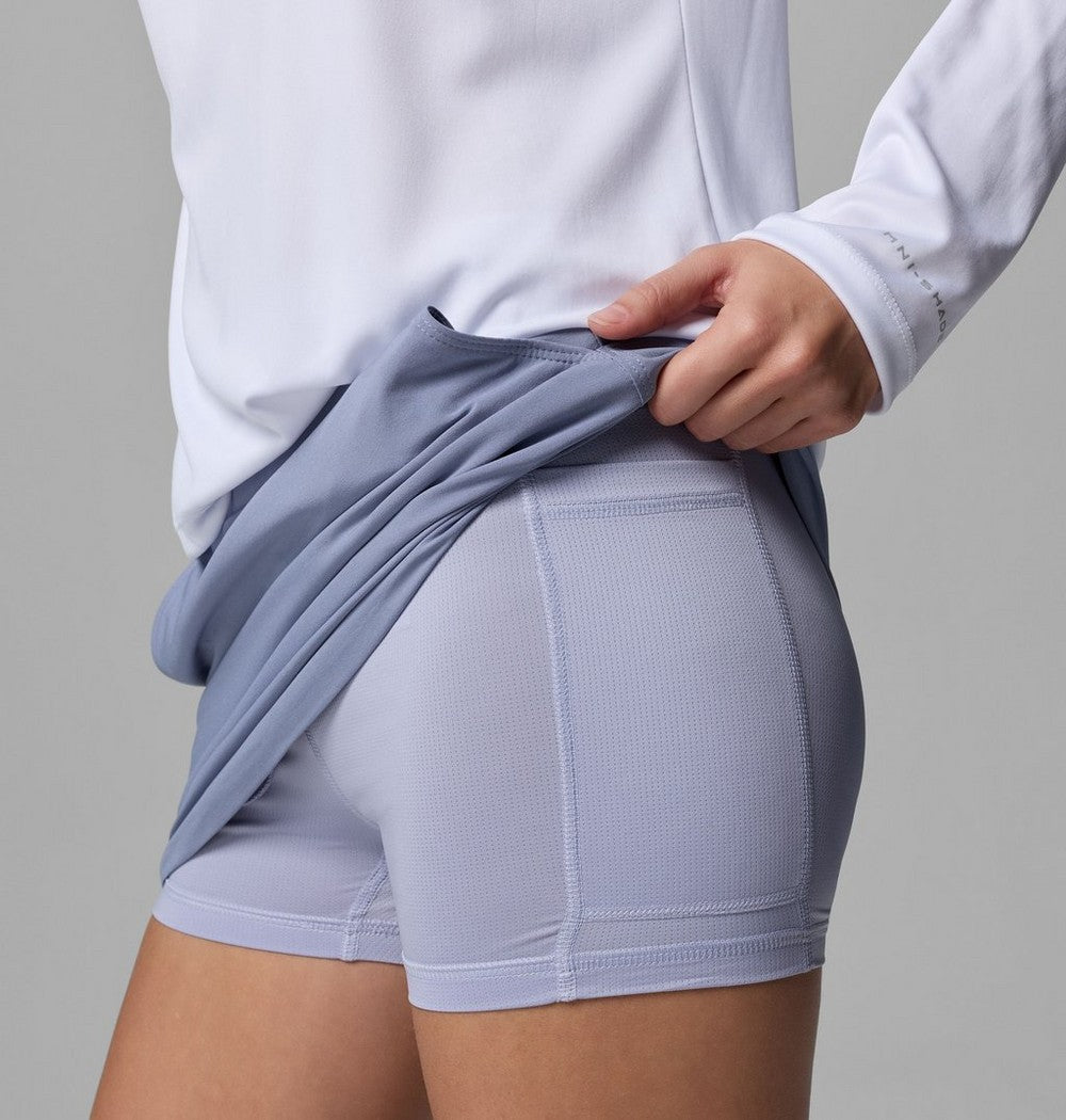 Women's Fishing Skort - White