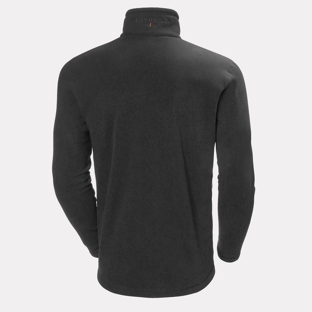 Recycled Fleece Work Jacket - Dark Gray