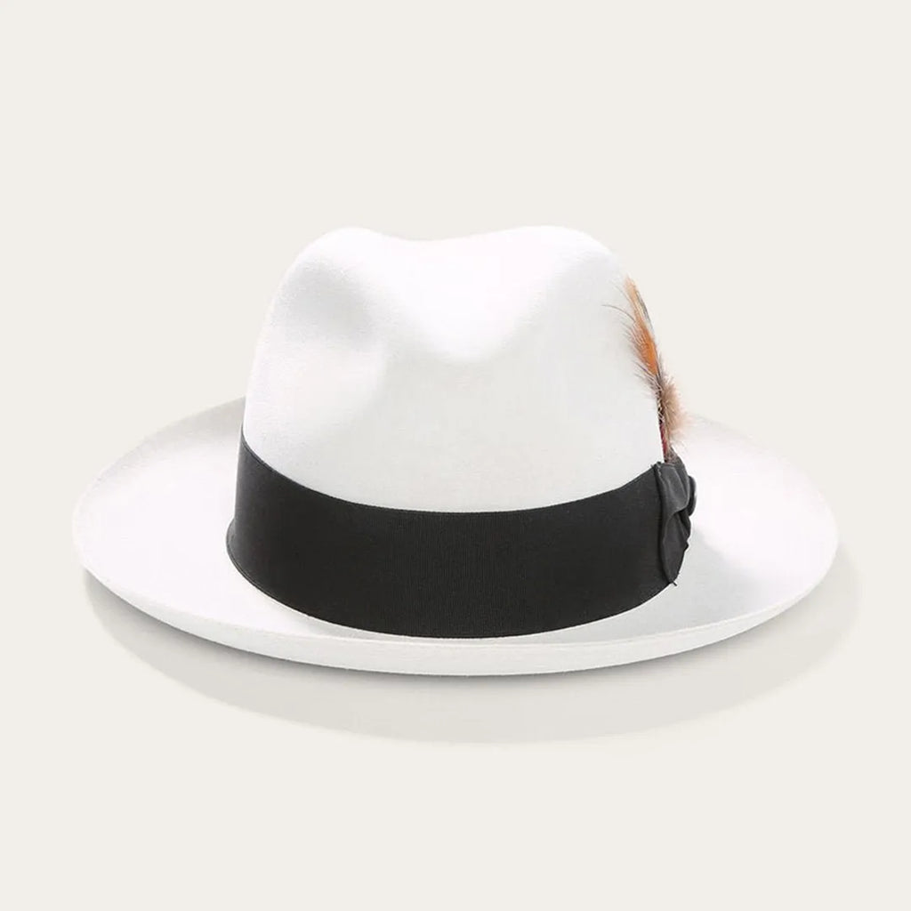 Temple Fedora-White