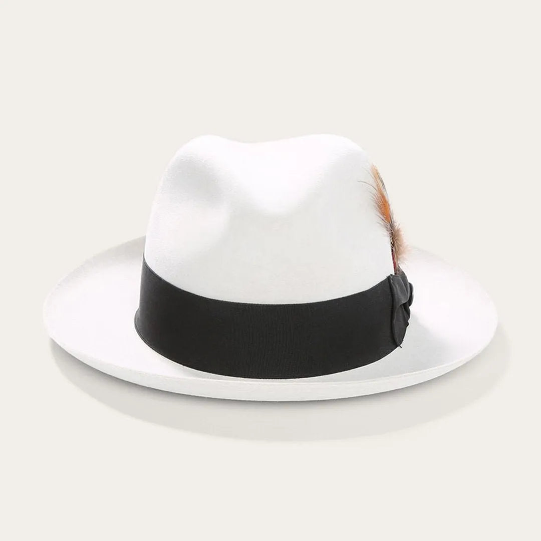Temple Fedora-White