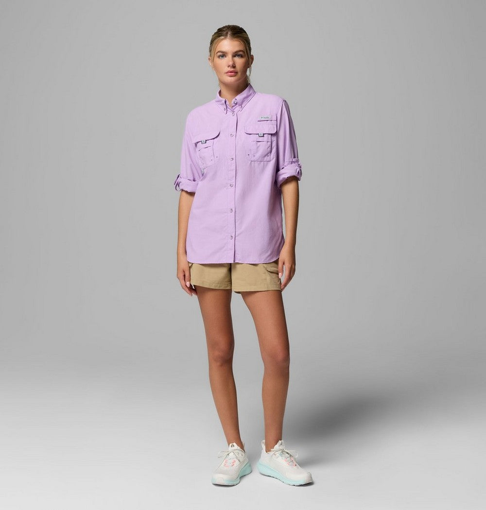 Women's Long Sleeve Fishing Shirt - Pink