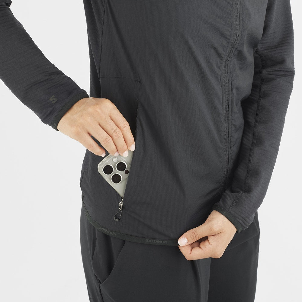 Women's Full-Zip Fleece Hybrid Jacket