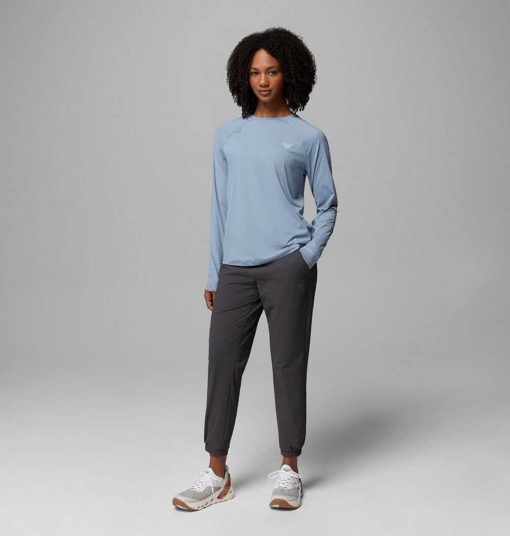 Women's UPF 50 Long Sleeve Sun Shirt - White