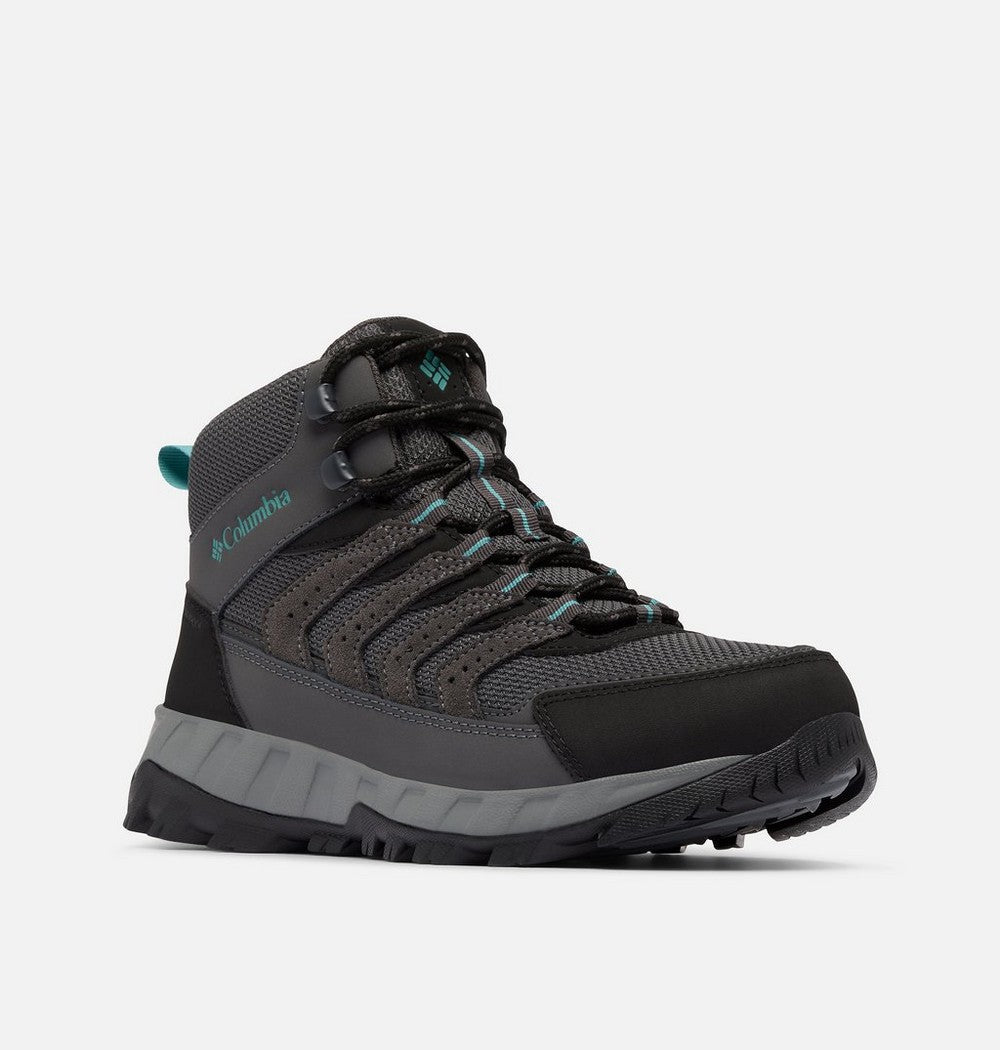 Women's Mid Waterproof Hiking Shoe - Burgundy