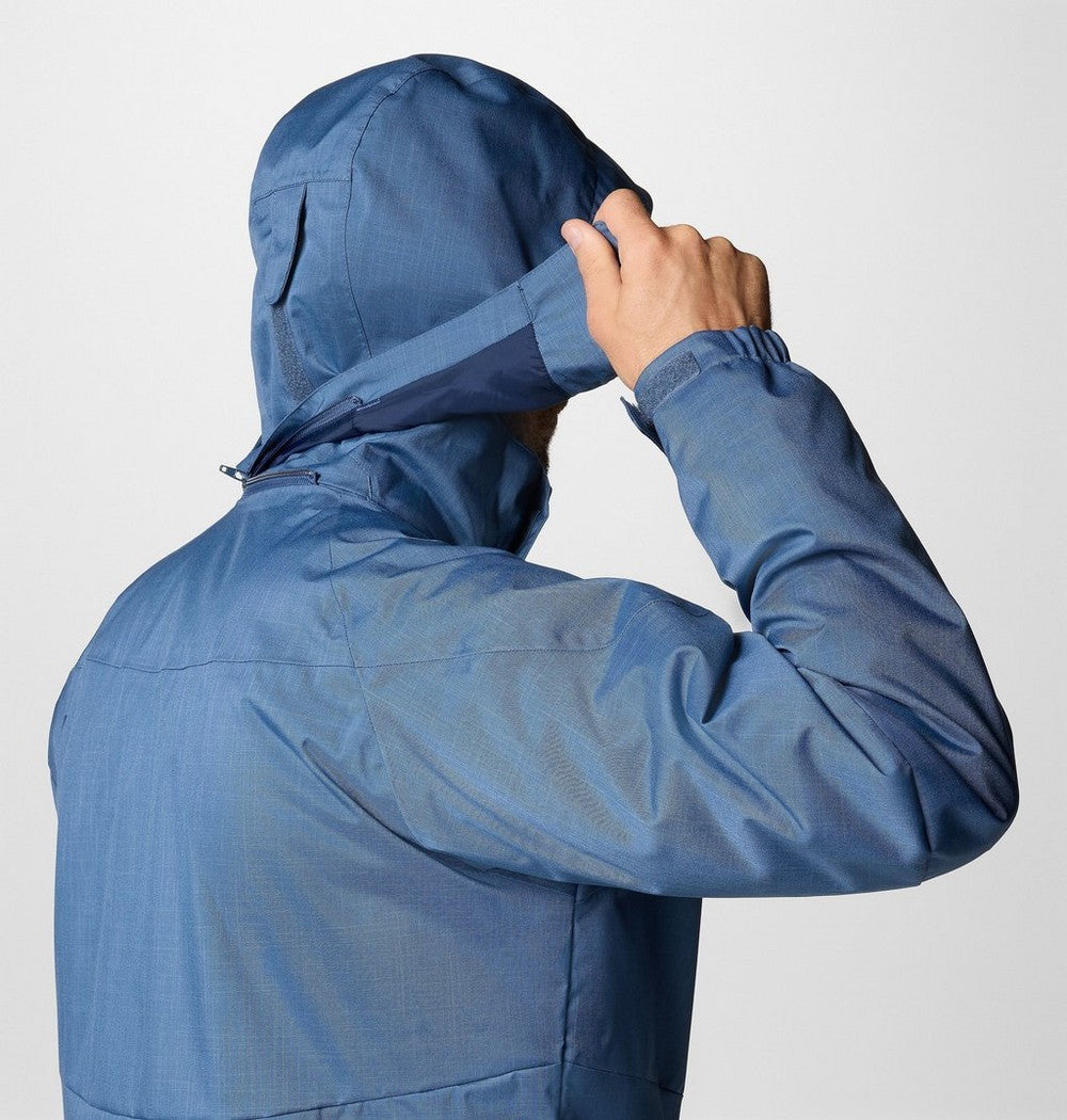 Men's Insulated Ski Jacket - Dark Blue