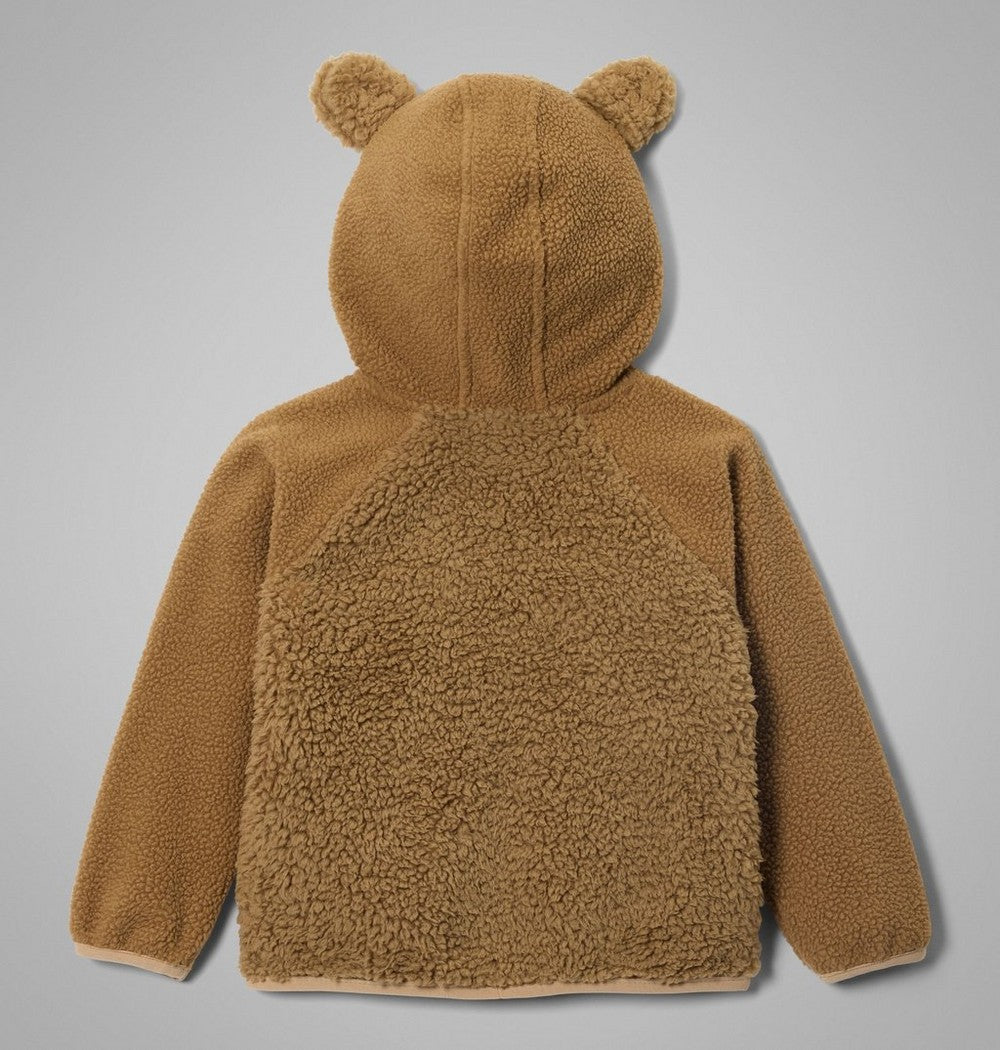 Toddler Hooded Sherpa Full-Zip Jacket - Lavender