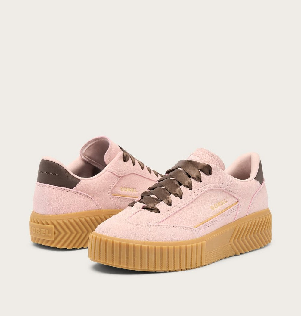 Women's T-Toe Leather Sneaker - Green