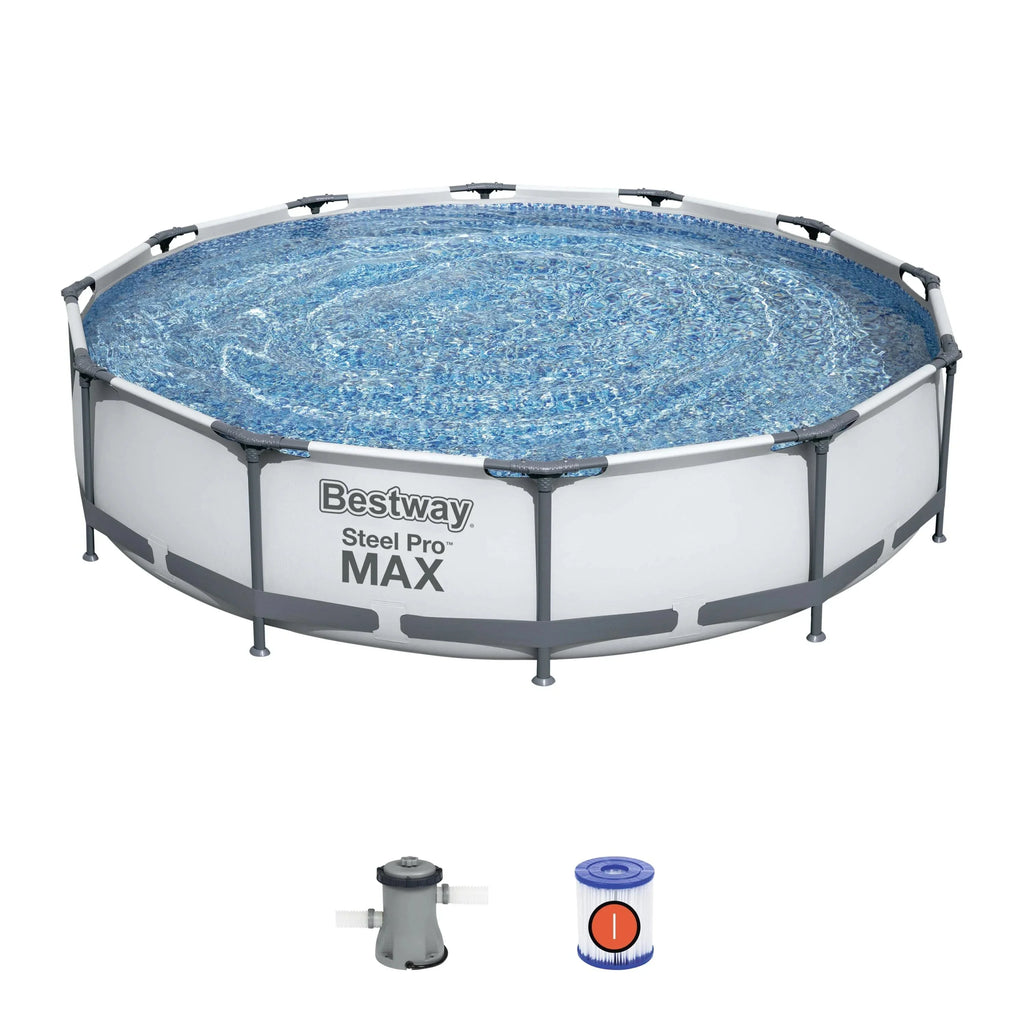 Bestway Steel Pro MAX Above Ground Pool Set, 10' x 30 in