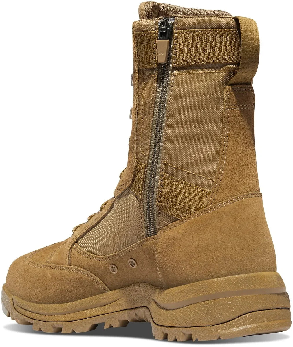 8-Inch Side-Zip Composite Toe Boot - Coyote