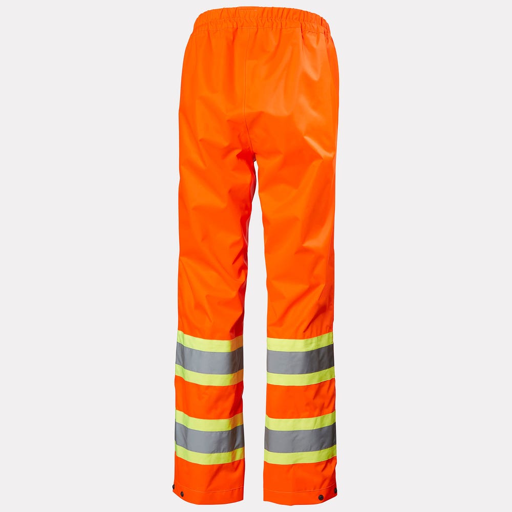 Women's High-Visibility Waterproof Shell Pants - Orange