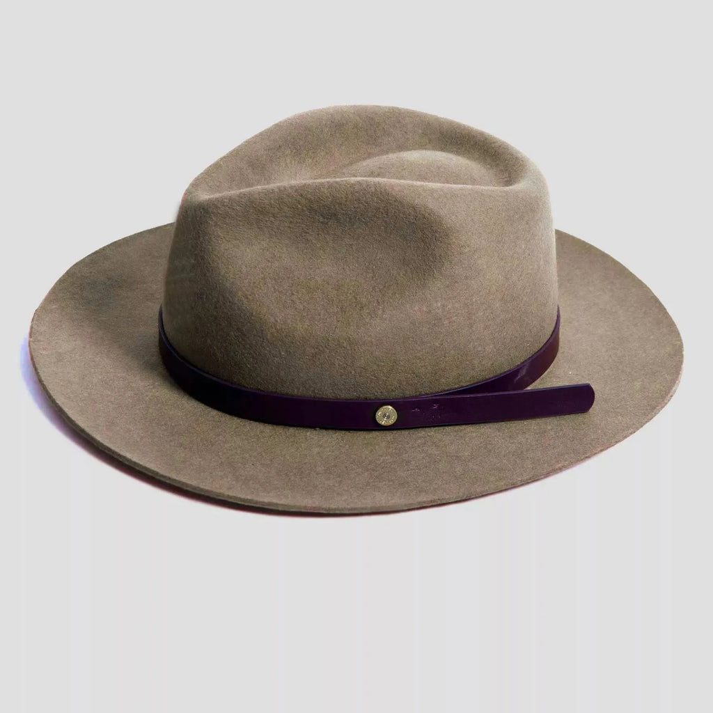 Geoffery Fedora-Dark Olive