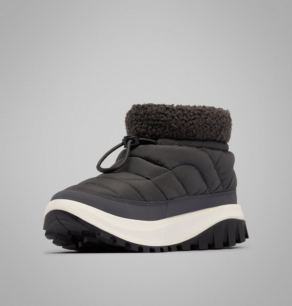 Women's Wide Insulated Short Winter Boot - Grey