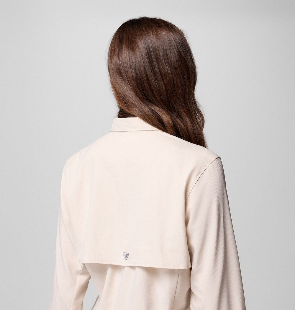 Women's Long Sleeve Fishing Shirt - Stone