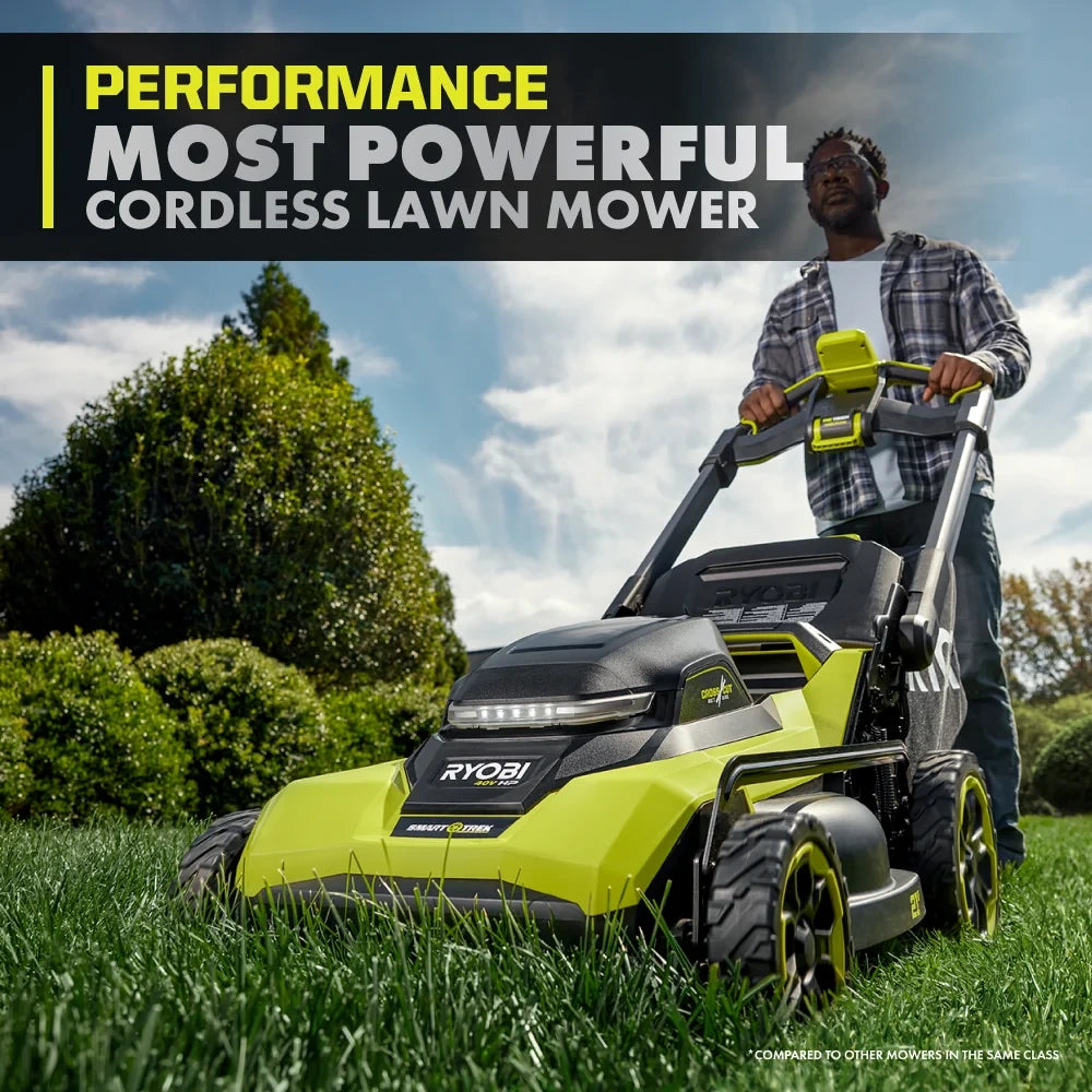 40V 21-Inch Self-Propelled Lawn Mower Kit