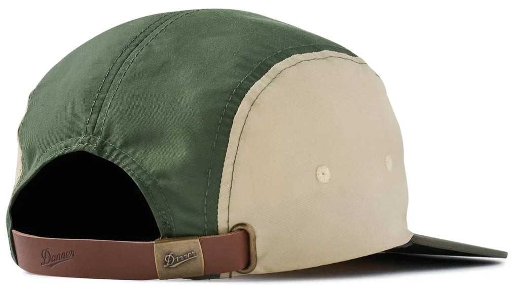 Five-Panel Nylon Camp Cap - Loden Khaki