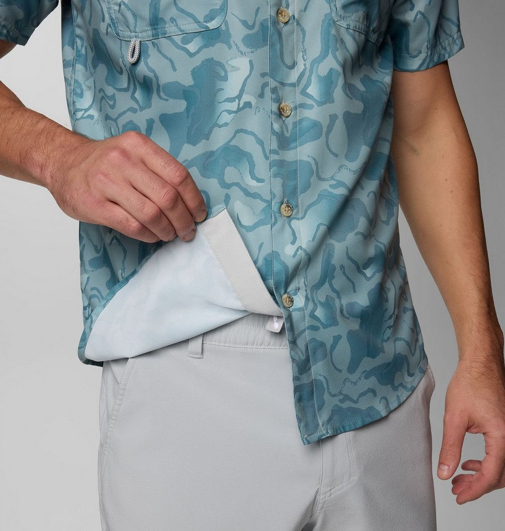 Men's Printed UPF 50 Fishing Shirt