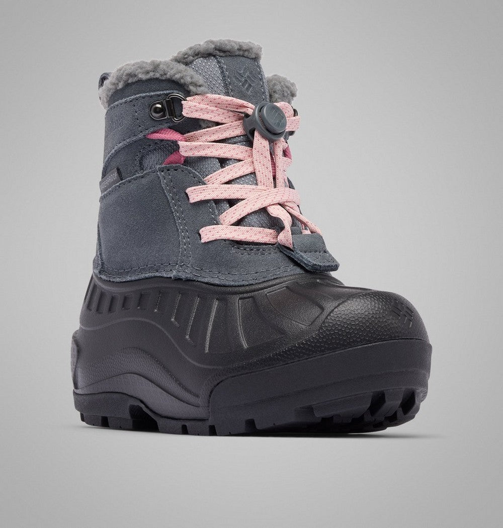 Little Kids' Waterproof Insulated Snow Boot - Black