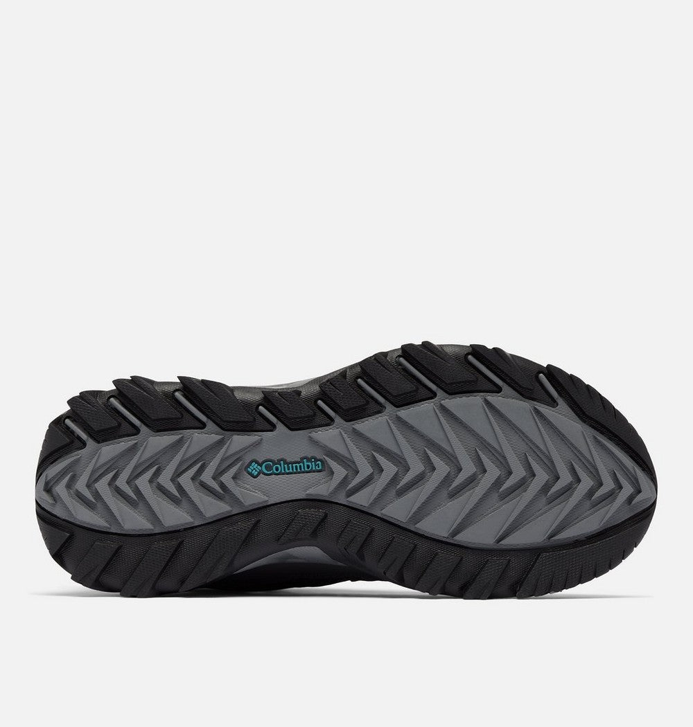 Women's Wide Waterproof Mid Hiking Shoe - Gray