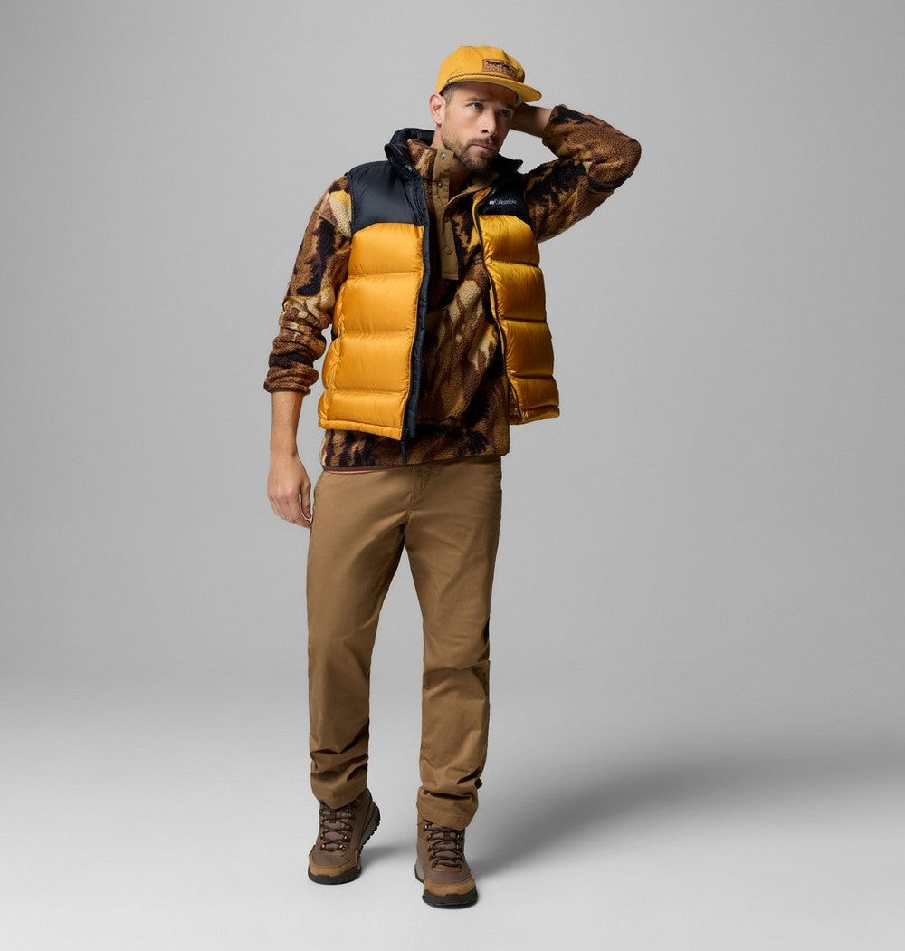 Men's Printed Half-Snap Fleece Pullover
