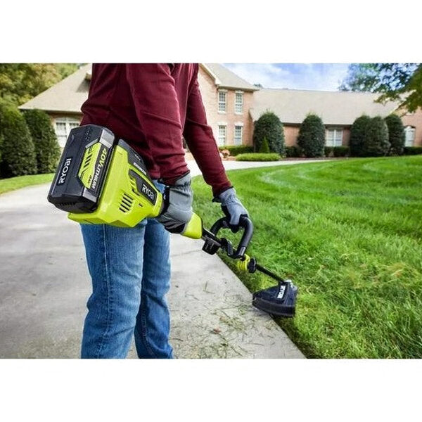 RYOBI 40V 20 in Self-Propelled Mower/Trimmer/Blower Kit, 2 Batteries, 2 Chargers - RY401120-Y/Ry40270/RY40407BTLVNM