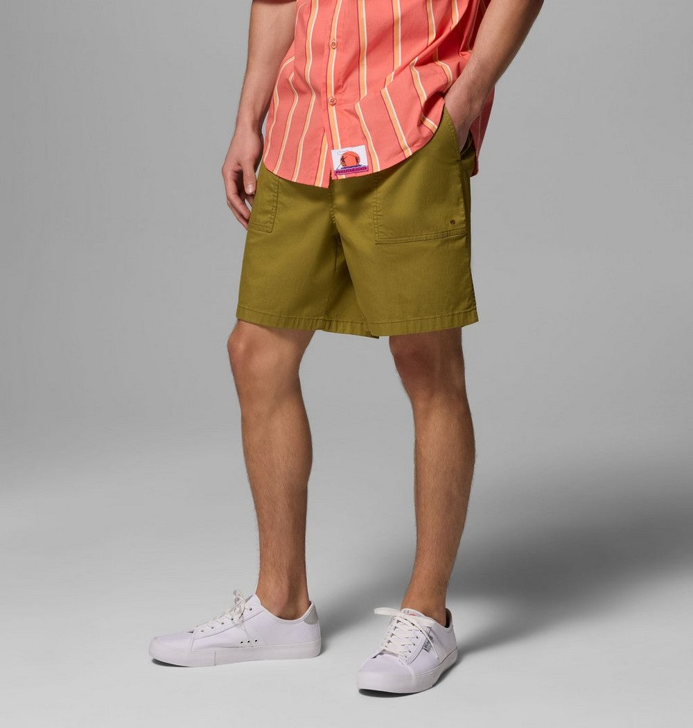 Men's 7-Inch Stretch Fishing Shorts - Green