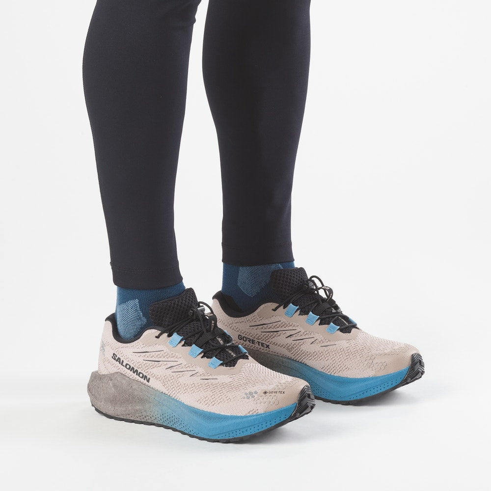 Men's Waterproof Gravel Running Shoes - Black