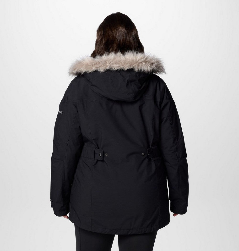 Women's Plus 3-In-1 Hooded Winter Jacket - Green