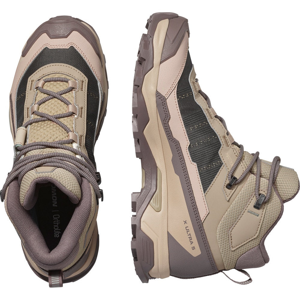 Women's Waterproof Mid Hiking Boots - Tan