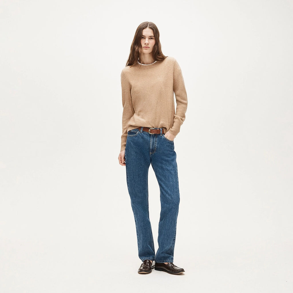 Cashmere Classic-Fit Crewneck Sweater - Black