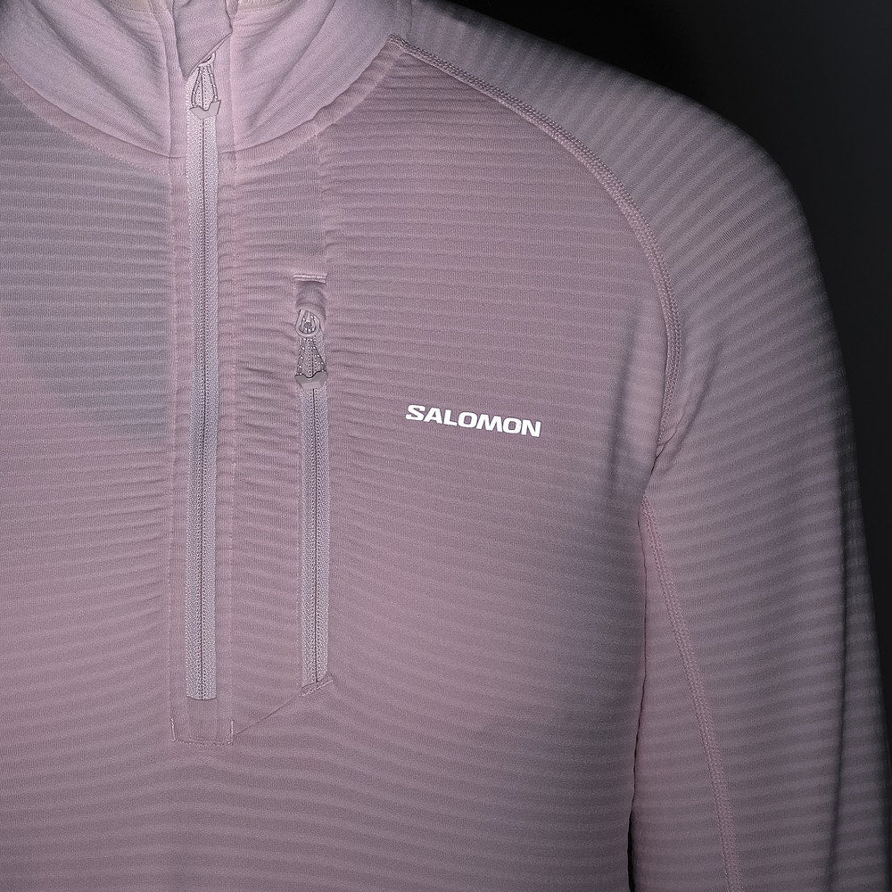 Women's Half-Zip Fleece Midlayer - Cardamom