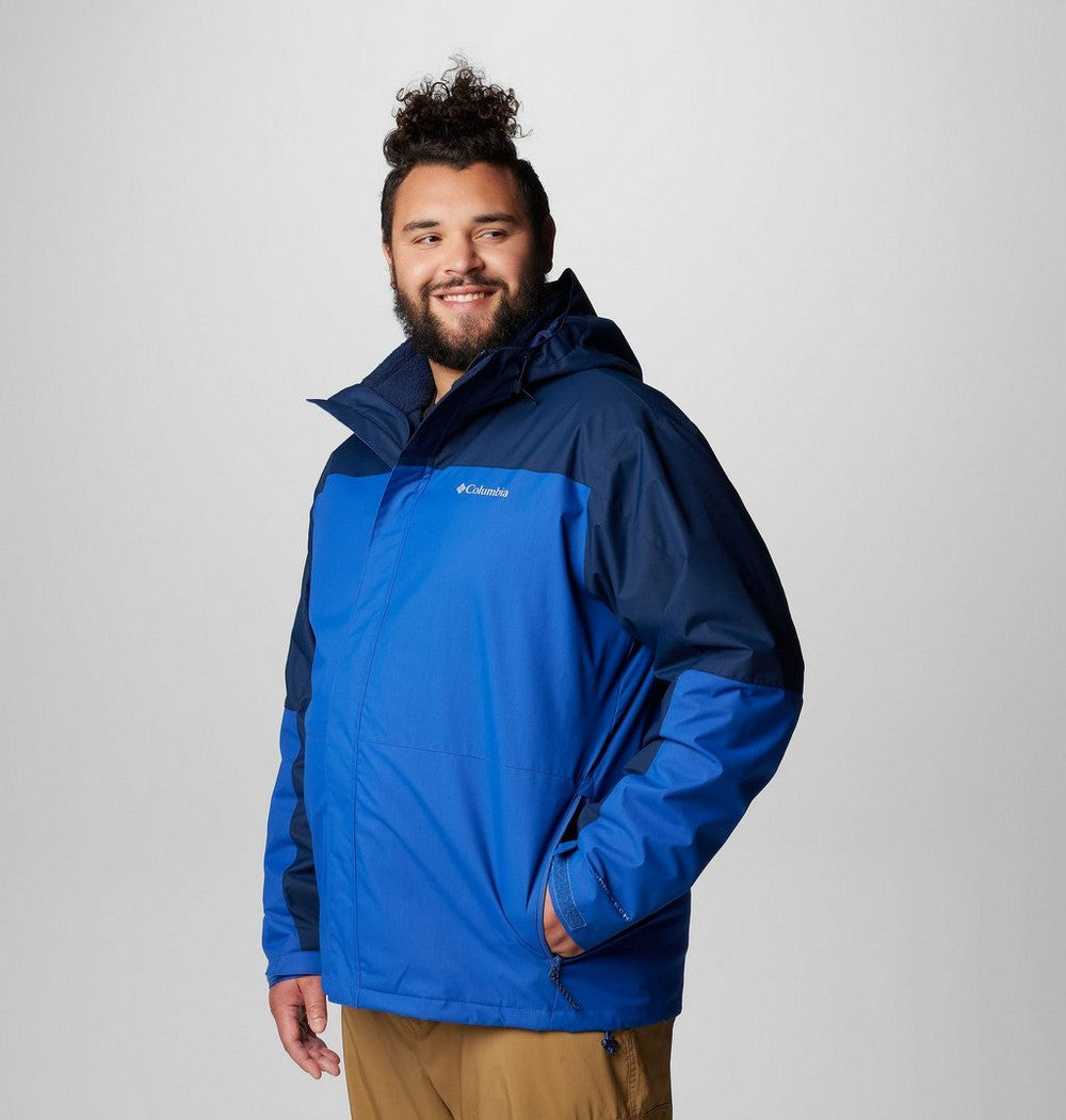 Men's Big 3-In-1 Waterproof Jacket - Green