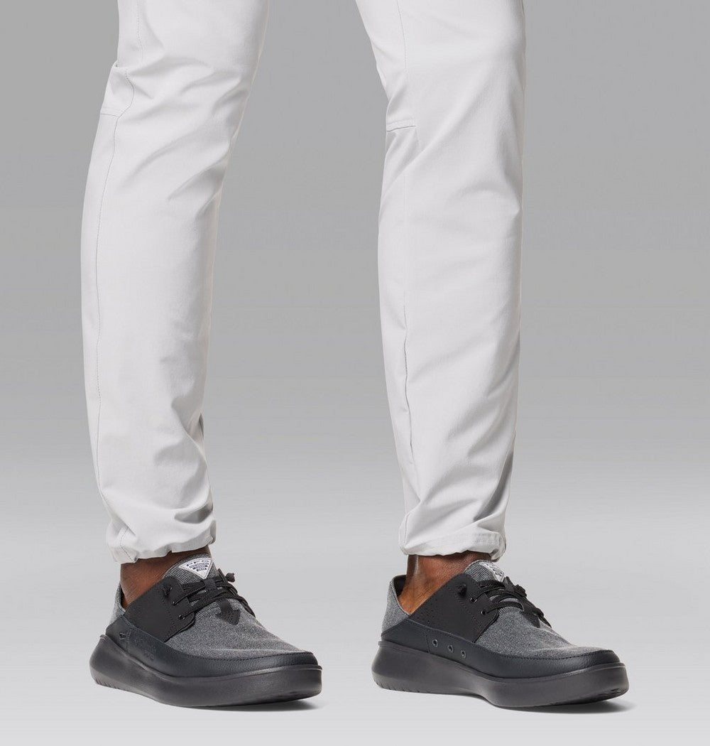 Men's Relaxed Boat Shoe - Blue and White