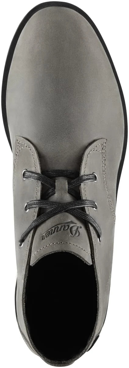 Men's Leather Chukka Boot - Charcoal