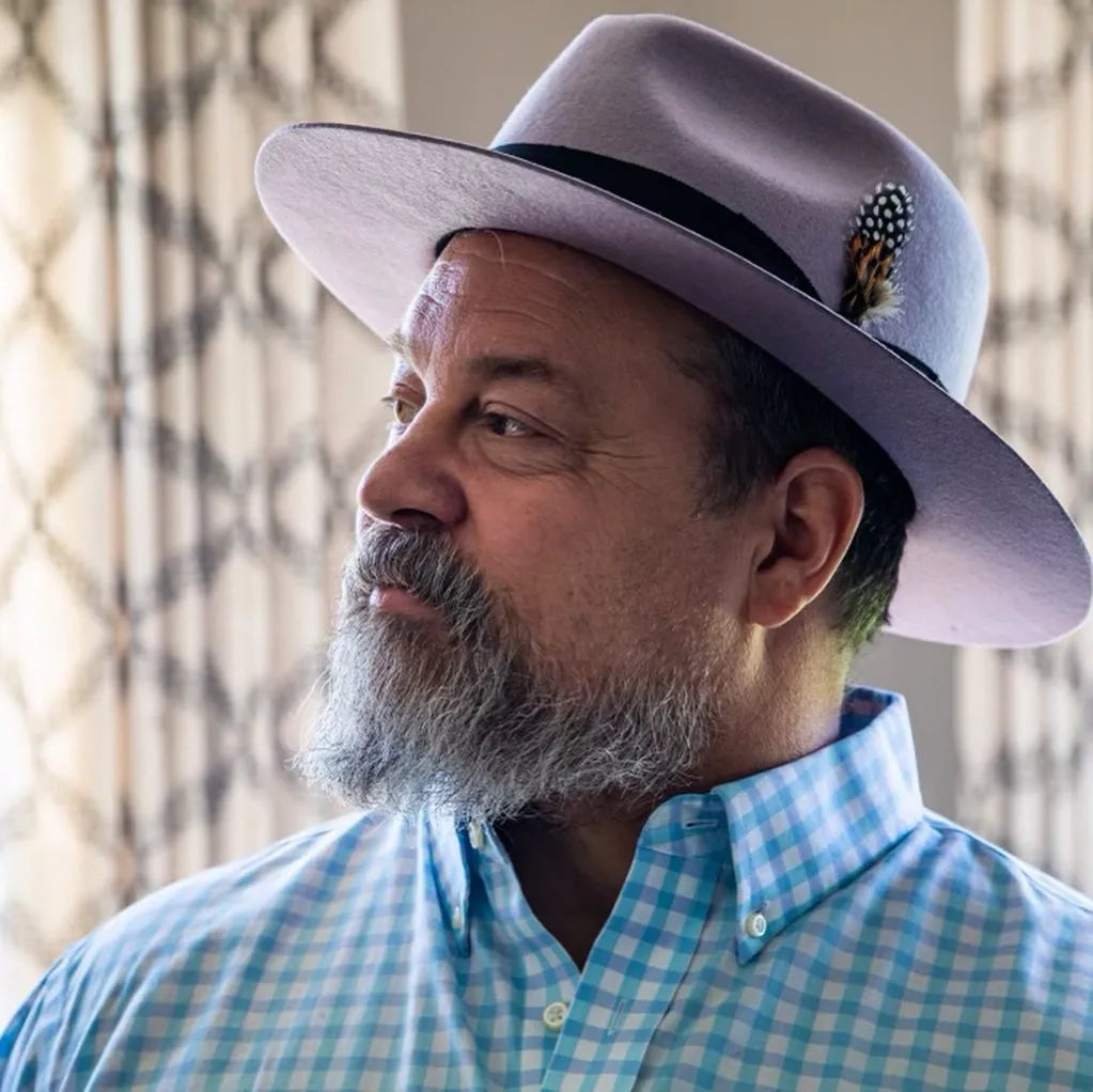 Ferguson Fedora - Lavender+Black