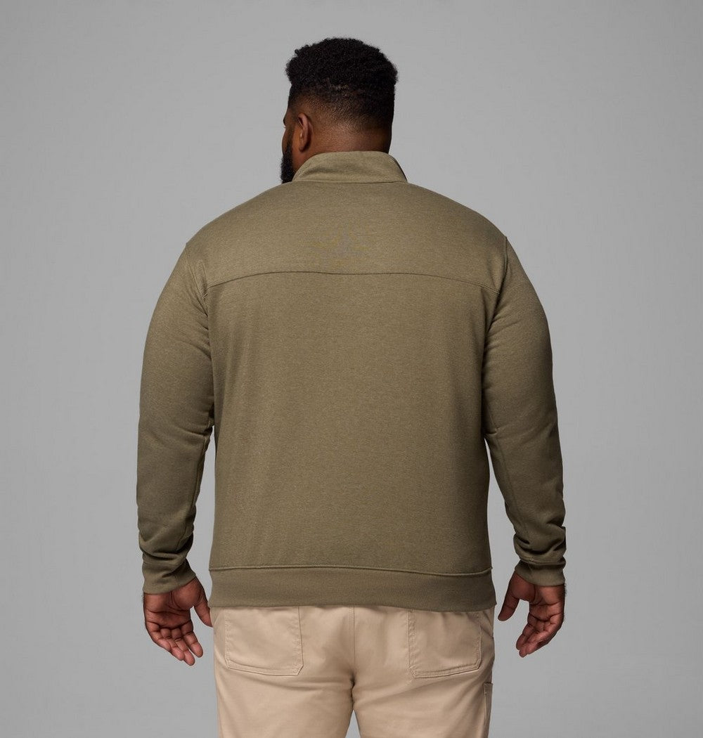 Men's Big Half-Zip Fleece Pullover - Blue