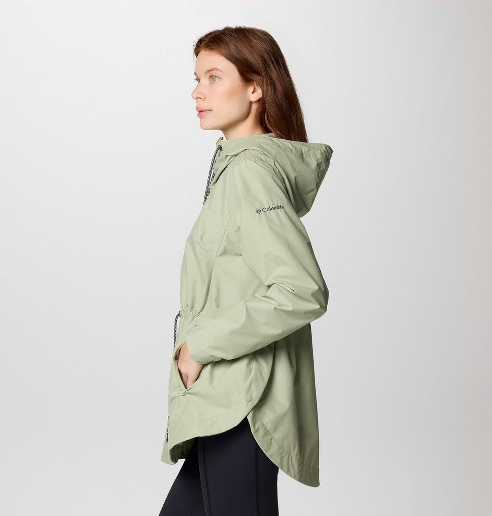 Women's Lightweight Hooded Rain Jacket - Fuchsia