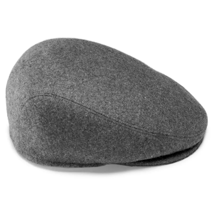 Mirco Grey Melange Moda Flat Cap