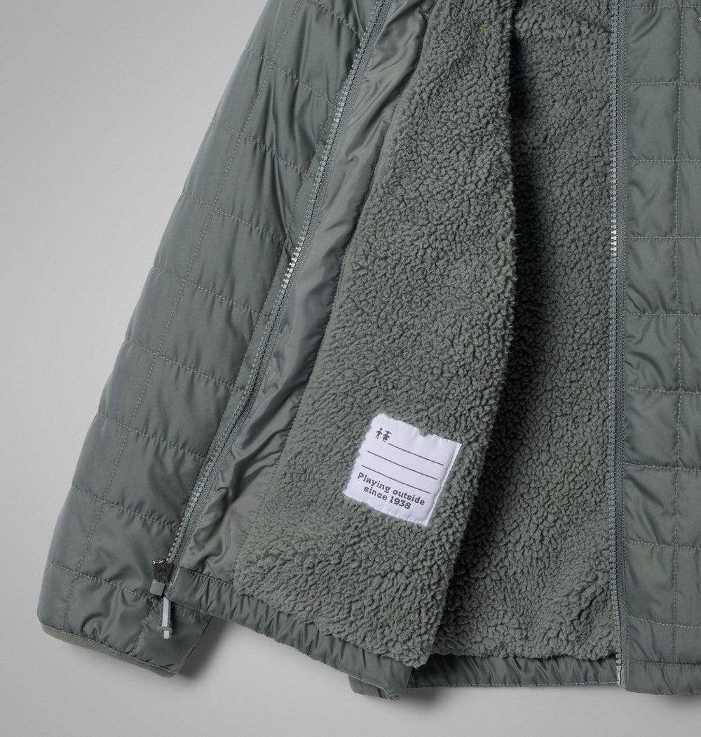 Boys' Sherpa-Lined Insulated Jacket - Green