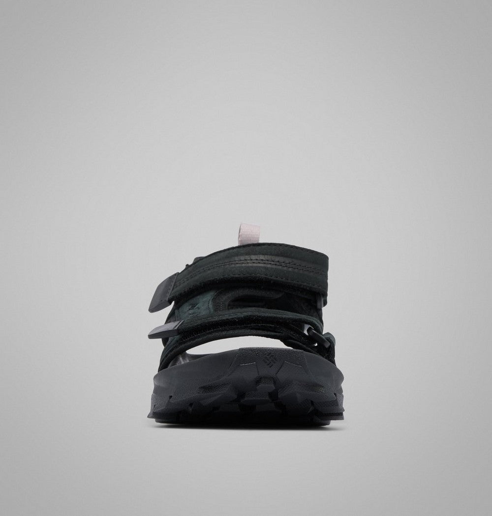 Women's Adjustable Nubuck Hiking Sandal - Black