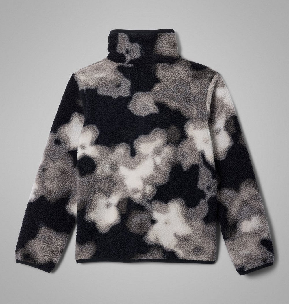 Kids' Printed Sherpa Half-Snap Pullover - Blue