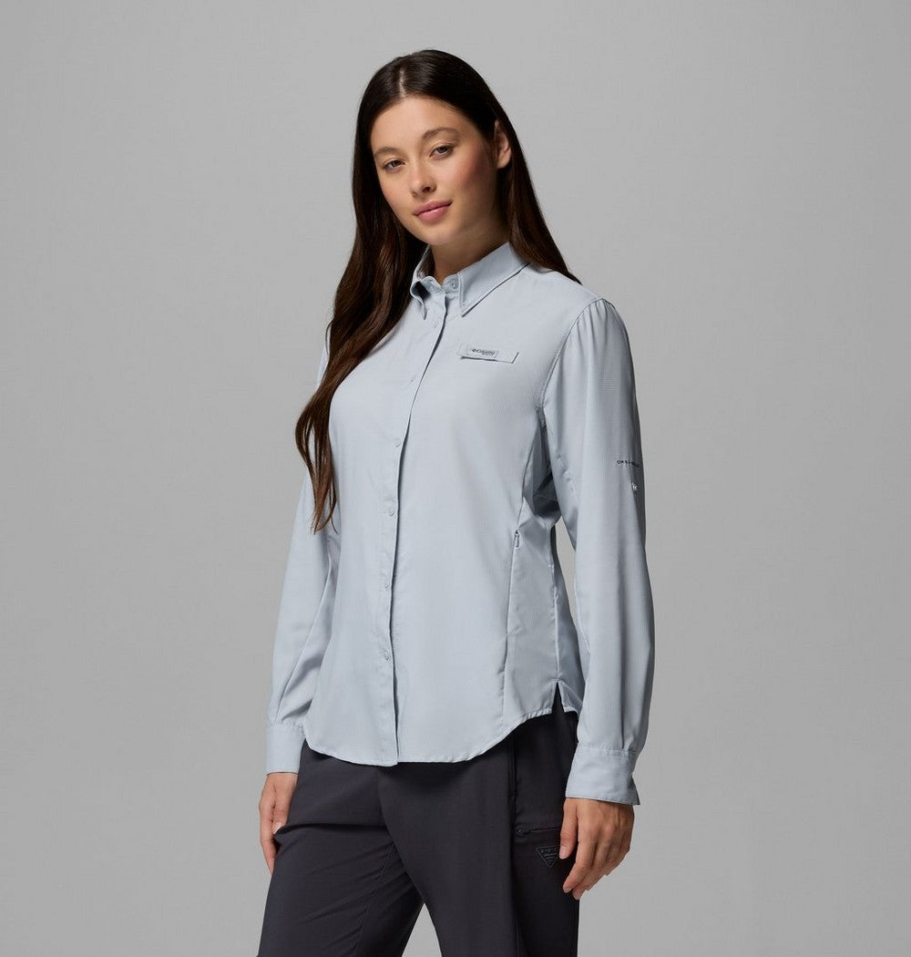 Women's Long Sleeve Fishing Shirt - Stone