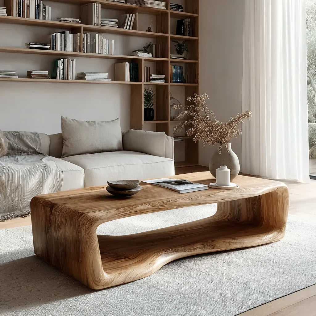 Rustic Wooden Coffee Table