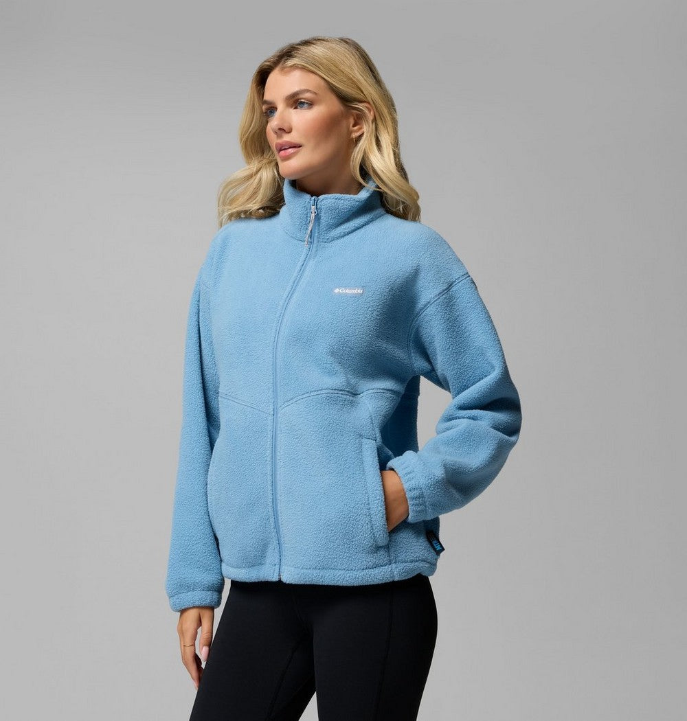 Women's Full-Zip Fleece Jacket - Tobacco