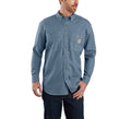 Men's Flame-Resistant Long-Sleeve Work Shirt - Khaki