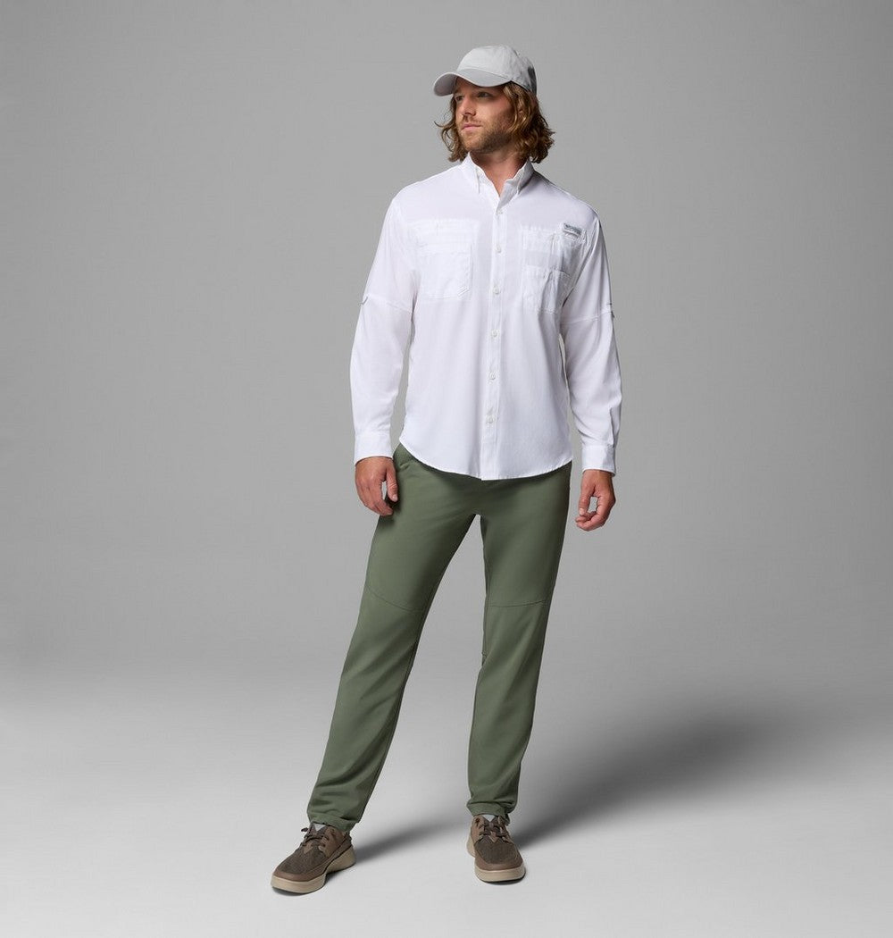 Men's Long-Sleeve Fishing Shirt - Teal